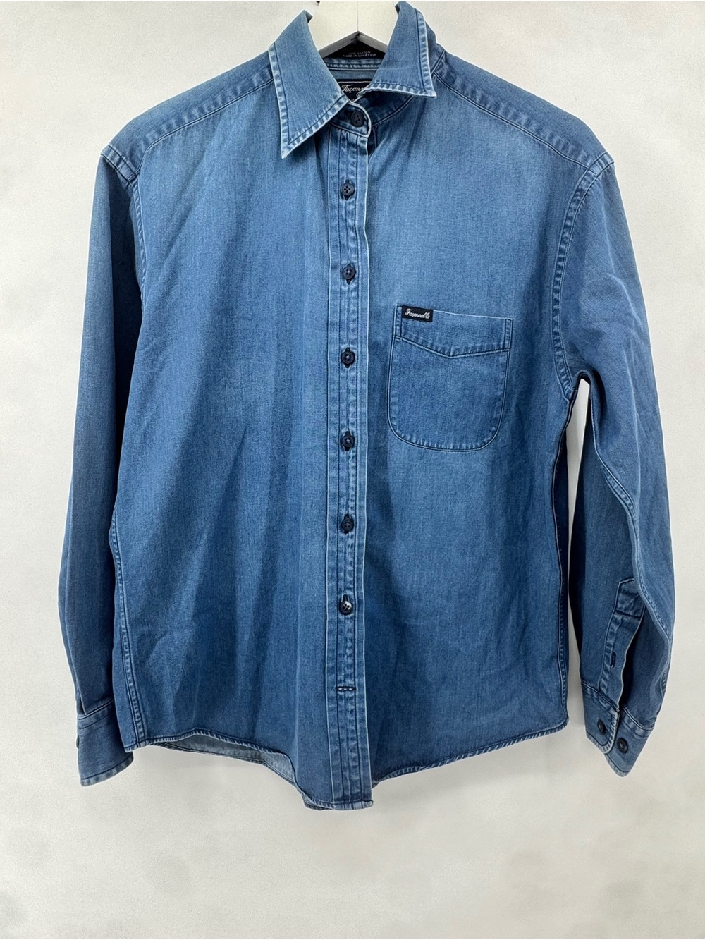 Faconnable Light Blue Denim Shirt